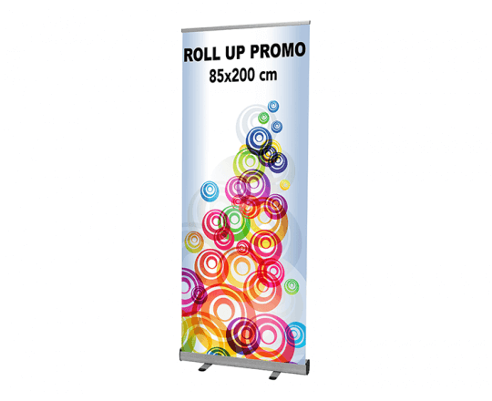 Roll Up Publicitario - Sistema enrollable para publicidad en tus eventos